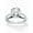 Round/Platinum-Plated Sterling Silver, variant on PalmBeach Jewelry Round or Marquise Cubic Zirconia Solitaire Engagement Ring in 18k Gold-Plated or Platinum-Plated Sterling Silver