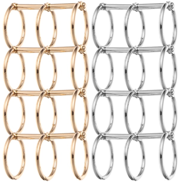 100 Pièces Anneaux De Reliure 20mm Métal - Porte-Clés, Scrapbooking Et Cahiers