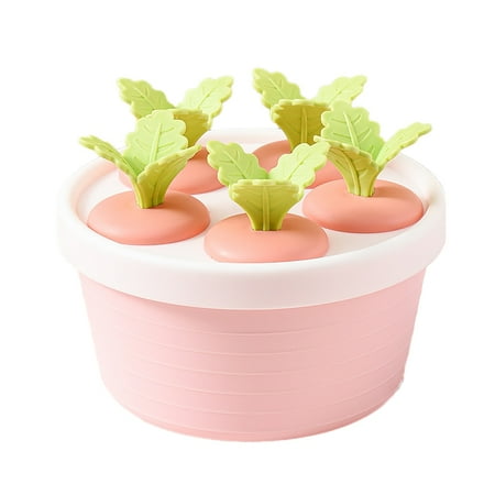

UDIYO Ice Pop Mold 5 Cavity Ice Cream Mold Safe Easy to Released PP Reusable DIY Ice Pop Molds for Home
