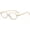 Beige, variant on Fashion Oval Glasses for Women Men Retro Round Tortoise Frame Blue Light Glasses Nerd Eyeglasses