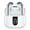 White, variant on Bluetooth Headphones True Wireless Earbuds 60H Playback LED Power Display Earphones with Wireless Charging Case IPX5 Waterproof in-Ear Ear buds with Mic for TV Smart Phone Laptop Computer Sports