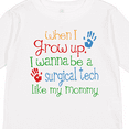 thumbnail image 4 of Inktastic Surgical Tech like Mommy Boys or Girls Long Sleeve Toddler T-Shirt, 4 of 5