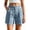 *Gray, variant on Womens High Waist Suit Shorts, Casual Workwear Shorts for Business White,Women's Plus XXL