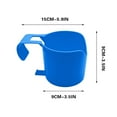 thumbnail image 3 of Aodebiao Swimming Pool Cup Rack – ABS Plastic Beverage & Sunglasses Holder, Separate Storage Design for Hot Tubs & Pools, Summer-Ready Durable Drink Rack (1 Piece), 3 of 4