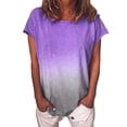 thumbnail image 7 of Women's Short Sleeve Workout Tops Quick Dry Athletic Sun Protection Shirt Breathable Gym Hiking Running Yoga Clothes Performance Sportswear, 7 of 7