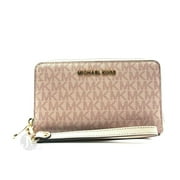 Michael Kors Jet Set Large Signature Multifunction Phone Wristlet Wallet