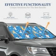 thumbnail image 4 of Easygdp Cute Dogs for 2 PCS Foldable Car Sun Shade Front Windshield Sun Protection Cover for Car, SUV, Truck-Small, 4 of 6