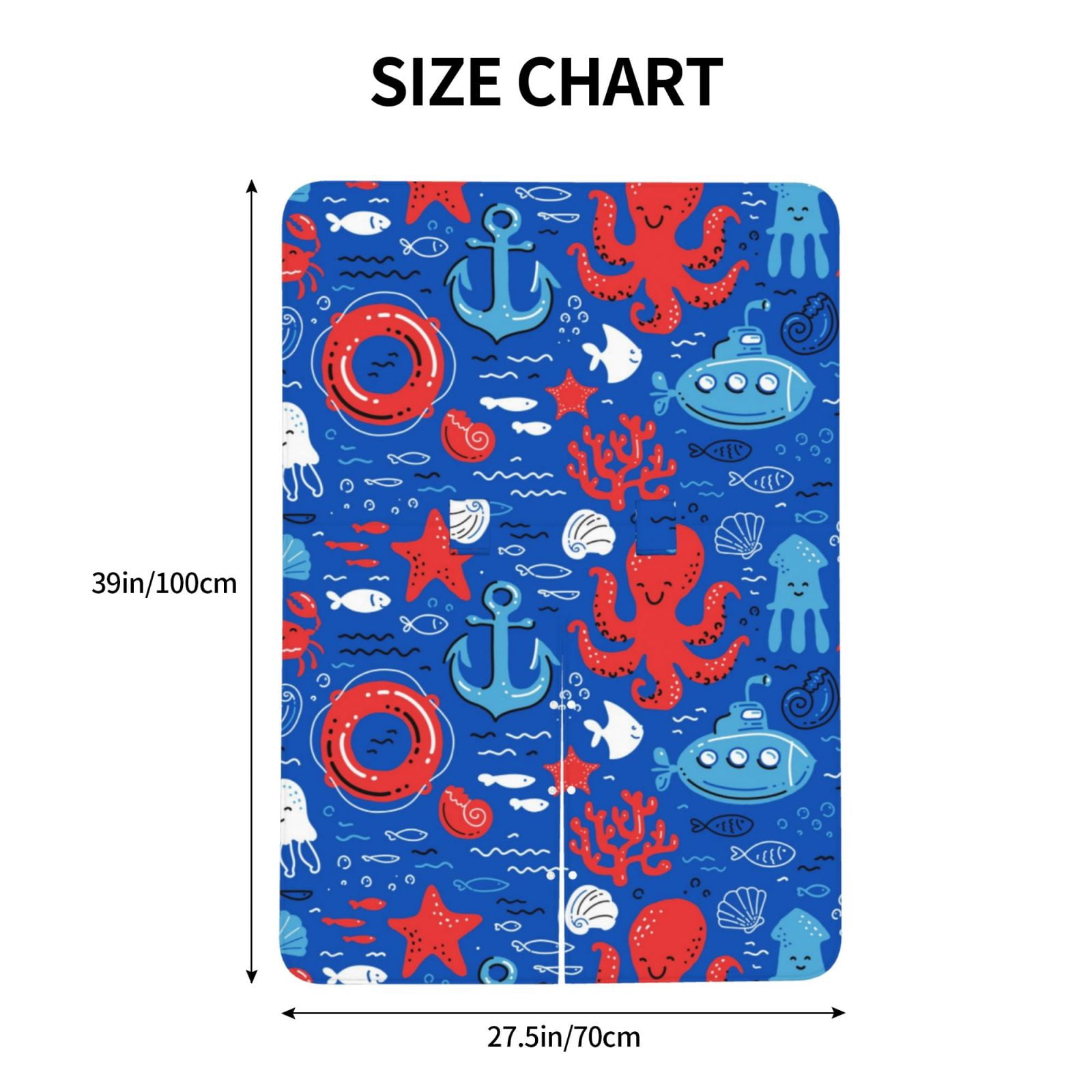 Naloa Nautical Animals Baby Car Seat Cover, Breathable Baby Carrier Cover, Multiuse Baby Carrier Cover & Nursing Breastfeeding Cover