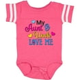 thumbnail image 3 of Inktastic My Aunt and Uncle Love Me with Hearts Boys or Girls Baby Bodysuit, 3 of 5