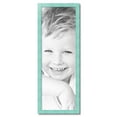 thumbnail image 2 of ArtToFrames 14" x 41" Eggshell Blue Picture Frame, 14x41 inch Blue Wood Poster Frame (WOM-4599),  Pack, 2 of 8