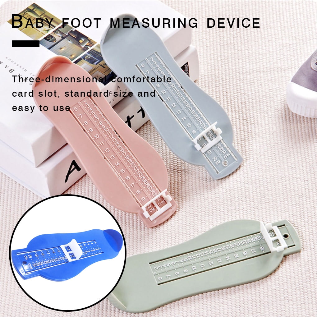 Foot Measur Length Gauge Shoes Fitting Device Accurate Measures for Kids Baby JC