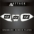 thumbnail image 2 of Attack Graphics Number Plate Backgrounds for Husqvarna TC 85 19/16 2019, 2 of 2
