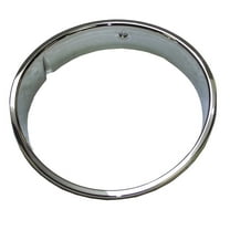 Crown Automotive 55055047 CAS55055047 CHROME HEADLAMP BEZEL, LEFT Fits select: 1997-2006 JEEP WRANGLER / TJ