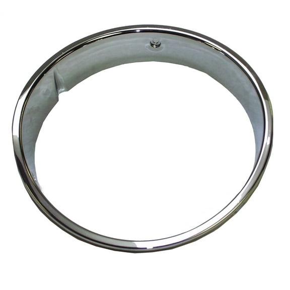 Crown Automotive 55055047 CAS55055047 CHROME HEADLAMP BEZEL, LEFT Fits select: 1997-2006 JEEP WRANGLER / TJ