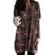 thumbnail image 1 of Mujeres vestido de una pieza falda sueño Halloween diseño manga larga Masajeadores cuello con grandes bolsillos tipo 10 L, 1 of 4