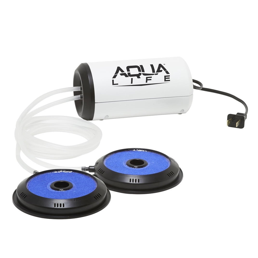 Frabill Dual Output 110V High Capacity Aerator, 100 gal