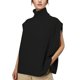 thumbnail image 1 of Suéter de Punto con Estampado navideño Gibobby Suéter sin mangas de Cuello para mujer Casual Negro L, 1 of 4