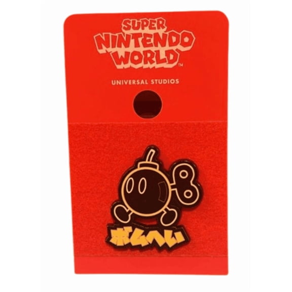 Universal Studios SUPER NINTENDO WORLD Mario Kart Bob-omb Pin New With Card