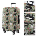 thumbnail image 5 of Cute Bulldog Dog and Flower Florals Luggage Cover Fashion Suitcase Cover Baggage Covers Fit 25-28 Inch Luggage (Go Travel), 5 of 5