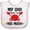 White and Pink, variant on Inktastic My Gigi Loves Me Grandkids Boys or Girls Baby Bib
