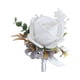 thumbnail image 4 of Boda con flores artificiales para novia, novio, mujeres, hombres, flor de rosa de imitación para eventos formales, banquete de graduación Ramillete, 4 of 8