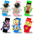 thumbnail image 2 of Bonito reloj de astronauta del astronauta para niños, relojes para niños y niñas, muñeca de dibujos animados, juguete, reloj de cuarzo informal sencillo para niños, el mejor regalo para bebés Gao Jinjia LED, 2 of 2