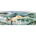 thumbnail image 2 of Adolf Hirémy-Hirschl 24x12 Gold Ornate Framed and Double Matted Museum Art Print Titled - The Birth of Venus, 2 of 4