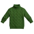 thumbnail image 5 of KyCheLot Pullover Sweaters for Boys Girls Solid Color Long Sleeve Round Neck Clothes Trendy Warm Knitted Tops, 5 of 6