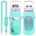 thumbnail image 2 of Funda deportiva para botella de agua de neopreno con correa para senderismo al aire libre (verde) Ndcxsfigh Para Estrenar, 2 of 6