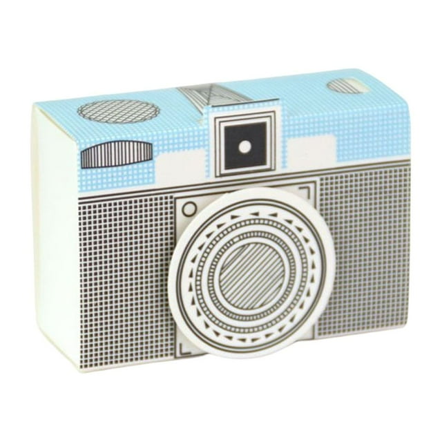 50pcs Camera Candy Box DIY Birthday Dessert Handicraft Paperboard Friends Interesting Camera Gift Pack Boxes Party Supplies Packing Containers Blue