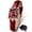 Red, variant on Fashion Women‘s Quartz Watch with Rhinestone Decoration, Red Square Dial, Date & Water Resistant
