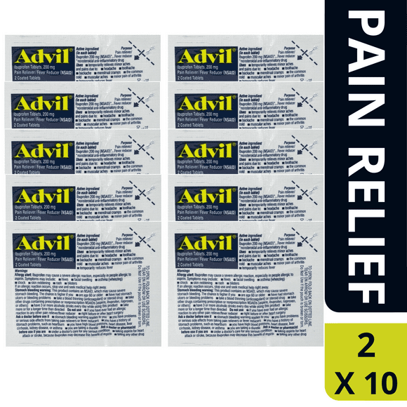 Individual Advil Packets