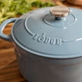 thumbnail image 6 of Lodge 5.5 Quart Ocean Enamel Cast Iron Dutch Oven, 6 of 7