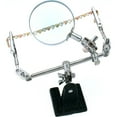 thumbnail image 2 of 2 "Third-Hand" Soldering Iron Tools w/Magnifier Loupes, 2 of 2