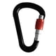 thumbnail image 2 of Sonducket Mosquetón de bloqueo 25KN llavero de carga portátil al aire libre montañismo protección Ascender Descender Clip hebilla carpas Sonducket OD002833-00, 2 of 6