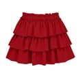thumbnail image 3 of yillto Womens Shorts Skirts Ruffle High Waist Wide Leg Loose Shorts Summer Lightweight Flowy Shorts, 3 of 7