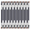 thumbnail image 1 of Duo Eyebrow Brush - Angled & Spoolie, Eyelash Comb - 20 Pcs, 1 of 4