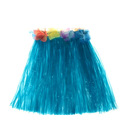 400mm/600mm Hawaiian Hula Skirt Tropical Party Decorations Girls Woman Eye-Catching Outfits Performance Show Stage Costume Hawaii Beach Dance