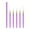 Purple 5 Pcsset, variant on Syringe Manicure Line Drawing Pen Ultra-fine 5 PCs Suit