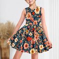 thumbnail image 1 of LOVZFMLL Robe de Noël Fille Manches Longues Col Rond avec Bandeau, 1 of 9