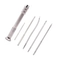 thumbnail image 5 of PU Leather Sewing Awl Set, Shoe Repair Tools Steel Material Professional Starter Punch Stitching for PU Leather Sewing Tools With 10, 5 of 10