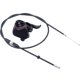 thumbnail image 2 of Kit Control De Velocidad Del Acelerador De Pulgar Funcional Acelerador De Cable De Acelerador De Pulgar De Plástico Sensible Exquisito Kit De Acelerador De Pulgar Para Vehículo De 50-250Cc Inevent VI005484-00, 2 of 6