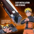 thumbnail image 5 of Naruto Shippuden Officially Licensed Windshield Sun Shade - Car Sun Shade Fits Most Autos, Trucks, SUV, & Van - Akatsuki Naruto Merch & Anime Accessories for Cars - Sunshade Car Windshield - 57 x 27", 5 of 8