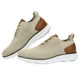 Men's Casual Dress Oxfords Shoes Breathable Knit Leisure Fashion