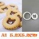 thumbnail image 1 of Cortador de galletas 3D DIY, molde de prensa de pastelería, sello de Fondant, herramientas para hornear pasteles de Año Nuevo, oso, gato, flor, pescado, mermelada, sándwich, 1 of 4