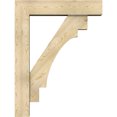 thumbnail image 3 of Ekena Millwork 8"W x 36"D x 48"H Merced Block Rough Sawn Bracket w/ Offset Brace, Douglas Fir, 3 of 25