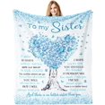 thumbnail image 1 of LHSHID Daughter in Law Gifts Gifts for Daughter in Law Blanket Gift for Future Daughter in Law Daughter in Law Birthday Wedding Gifts Unique Best Daughter in Law Gifts from Mother in Law 60"x80", 1 of 6