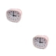 thumbnail image 1 of Reloj despertador Billuyoard de escritorio a la moda con luz nocturna Rosa 2Conjunto, 1 of 6