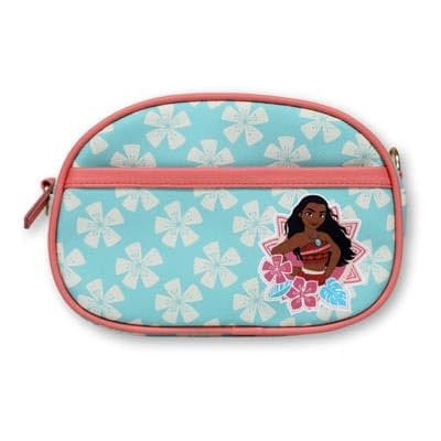 Disney Crossbody Bag for Girls Official Licensed Moana Purse 8 Inch Faux Leather Tote with Adjustable Straps