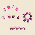 thumbnail image 2 of Press On Nails FDSQHSA, diseño de corazón de San Valentín, 24 unidades, 2 of 7
